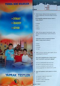 Temel Dini Bilgiler & İtikat-İbadet-Siyer (Yaprak Test)