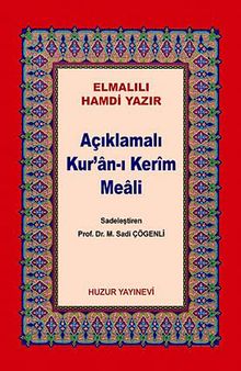 Açıklamalı Kur'an-ı Kerim Meali Metinsiz Küçük Boy (Kod:045)