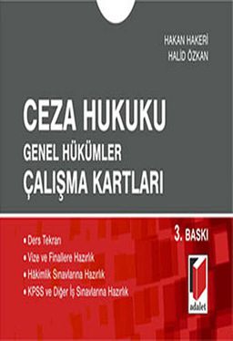 Ceza Hukuku Genel Hükümler Çalışma Kartları (Cep Boy)