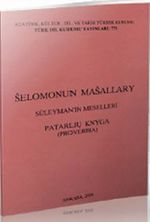 Selomonun Masallary / Süleyman'ın Meselleri