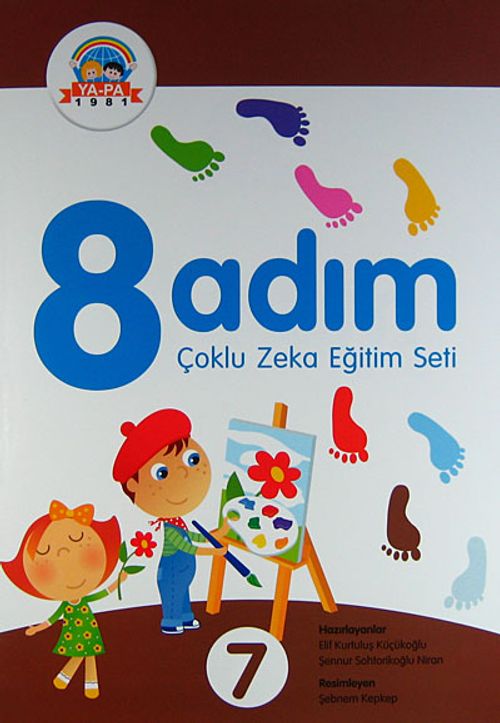 8 Adım Çoklu Zeka Eğitim Seti -7