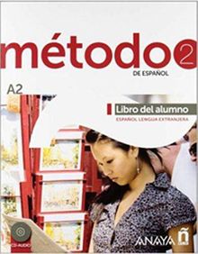 Metodo 2 Libro del Alumno A2 +2 CD (İspanyolca Orta-Alt Seviye Ders Kitabı +2 CD)
