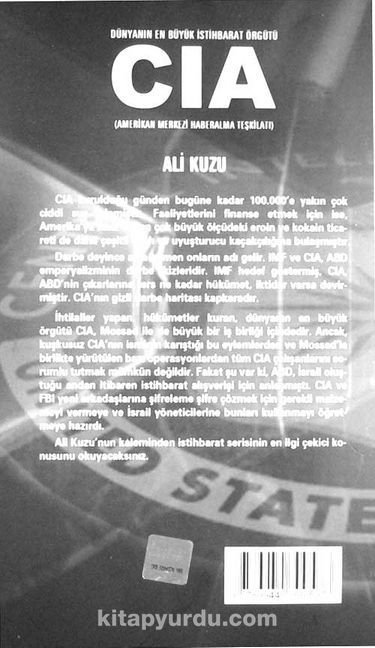 CIA - Dünyanın En Büyük İstihbarat Örgütü (Ali Kuzu) Fiyatı