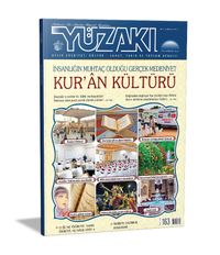 Yüzakı Aylık Edebiyat, Kültür, Sanat, Tarih ve Toplum Dergisi / Sayı: 163 Eylül 2018