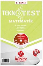 6. Sınıf Matematik Tekno Test (Çözüm Dvd'li)