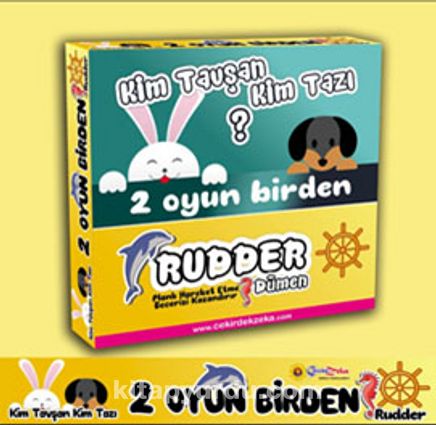 2 Oyun 1 Arada Rudder & Tazı Tavşan