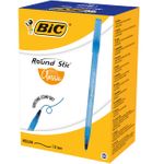 Bic Round Stick Tükenmez 60'lı Kalem (Mavi)