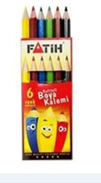 Fatih 6 Renk Yarım Boy Kuruboya(33006)