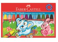 Faber-Castell Karton Kutu Pastel Boya 12 Renk (125312)