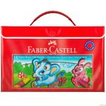 Faber-Castell Plastik Çantalı Tutuculu Pastel Boya 18 Renk (125119)