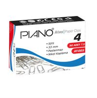 Piano Ataş At-0003 No4 Nikel (36'lı Paket)