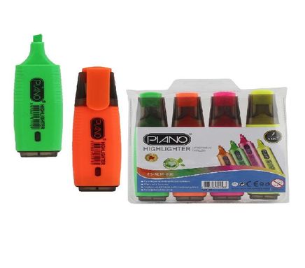 Pıano Fosforlu Kalem 4'lü (Fs-klm008)