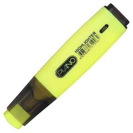 Pıano Highlighter Fosforlu Kalem Renk Sarı 10'lu (Klm001)