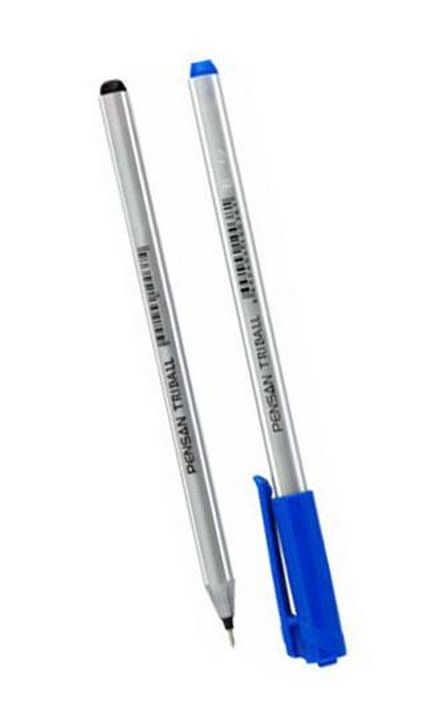 Pensan Tükenmez Kalem 1,0 mm Triball (1003)(Mavi)12 li