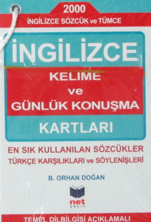 İngilizce Kelime ve Günlük Konuşma Kartları	
