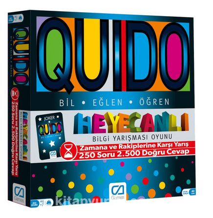 Eğitici Quido Board Game