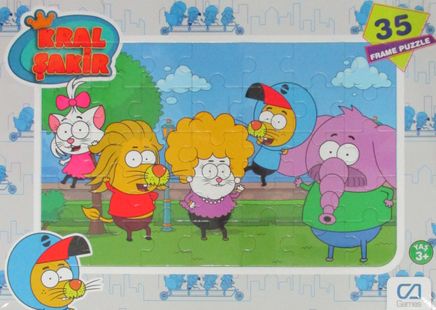 Kral Şakir Frame Puzzle 35 (CA. 5049)