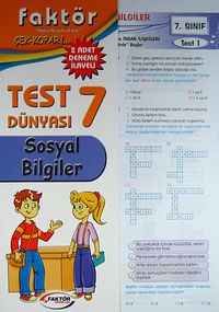 7.Sınıf Sosyal Bilgiler Test Dünyası & Çek-Kopar / 2 Adet Deneme İlaveli