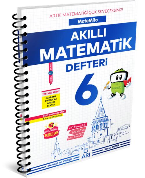 6. Sınıf Matemito Akıllı Matematik Defteri