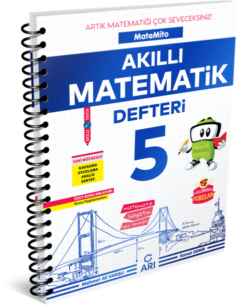 5. Sınıf Matemito Akıllı Matematik Defteri 