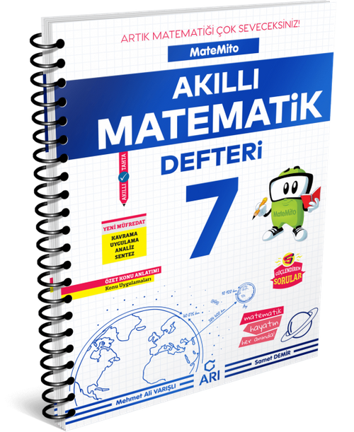 7. Sınıf Matemito Akıllı Matematik Defteri