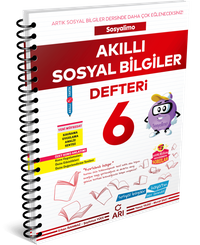 6. Sınıf Sosyalimo Akıllı Sosyal Bilgiler Defteri