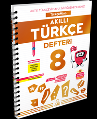 8. Sınıf Türkçemino Akıllı Türkçe Defteri 