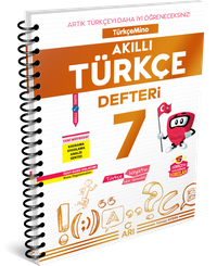 7. Sınıf Türkçemino Akıllı Türkçe Defteri 