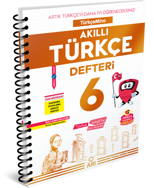 6. Sınıf TürkçeMino Akıllı Türkçe Defteri