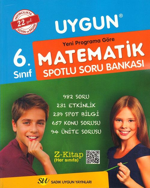 6. Sınıf Matematik Spotlu Soru Bankası 