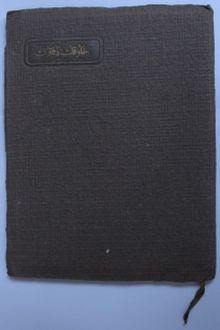 Haluğun Defteri (Kod:11-A-34)