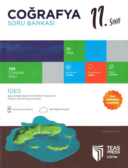 11. Sınıf Coğrafya Soru Bankası (Yeni Müfredat)