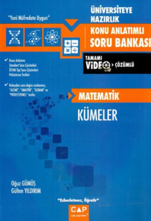 Üniversiteye Hazırlık Matematik Kümeler Konu Anlatımlı Soru Bankası