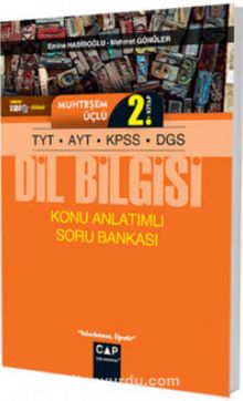 TYT AYT KPSS DGS Dil Bilgisi Muhteşem Üçlü 2. Kitap Konu Anlatımlı Soru Bankası
