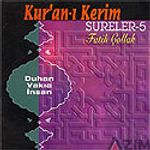 Kur'an-ı Kerimden Sureler 5 (Compact Disk)
