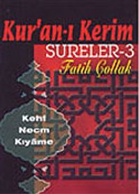 Kur'an-ı Kerimden Sureler 3 (Kaset)