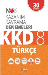 8 Nar Kazanım Kavrama Denemeleri Türkçe 30 Deneme