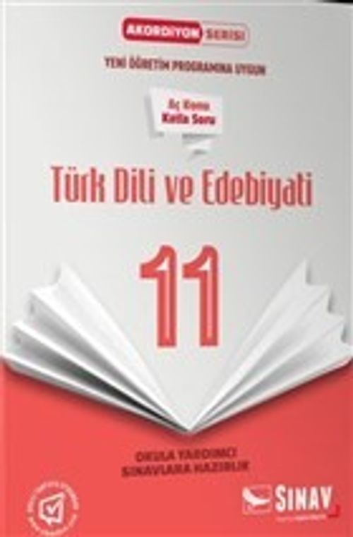 11. Sınıf Akordiyon Serisi Türk Dili ve Edebiyatı Aç Konu Katla Soru