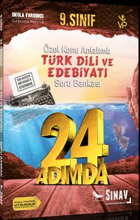 9. Sınıf Türk Dili ve Edebiyatı 24 Adımda Özel Konu Anlatımlı Soru Bankası