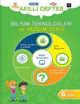 Bilişim Teknolojileri ve Yazılım Dersi 6. Sınıf Akıllı Defter
