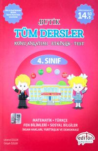 4. Sınıf Butik Tüm Dersler Konu Anlatımlı
