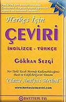 Herkes İçin Çeviri / İngilizce - Türkçe