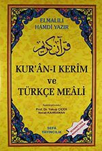 (Rahle Boy) Kur'an-ı Kerim ve Türkçe Meali / Elmalılı Hamdi Yazır