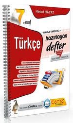 7. Sınıf Türkçe Hazırlayan Defter