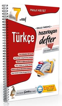 7. Sınıf Türkçe Hazırlayan Defter
