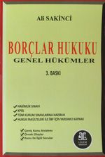 Borçlar Hukuku Genel Hükümler 