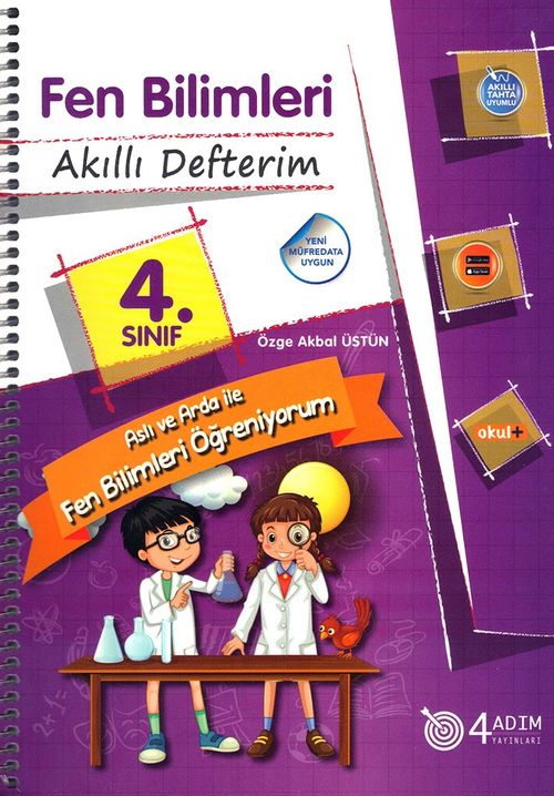 4. Sınıf Fen Bilimleri Akıllı Defterim