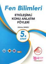 5. Sınıf Fen Bilimleri Etkileşimli Konu Anlatım Föyleri