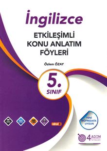 5. Sınıf İngilizce Etkileşimli Konu Anlatım Föyleri