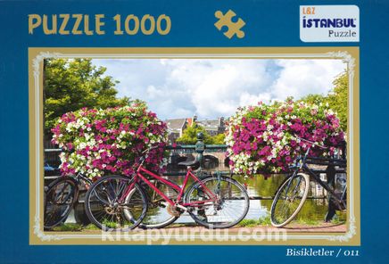 Bisikletler 1000 Parça Puzzle (48 x 68)